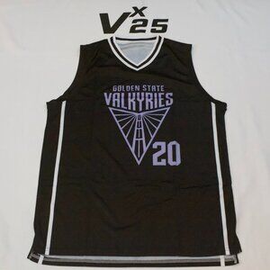 NEW Men's Golden State Valkyries Kate Martin #20 Black Jersey Size Large